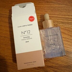 Self tanner serum drops